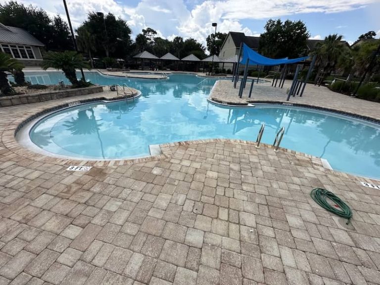 resort style best residential pool builders in florida